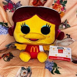 McDonald's Birdie FunkoPop Plush Toy with Red Outfit Brand New with Tags!